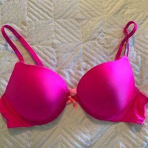 Victoria’s Secret Hot Pink Push Up Bra